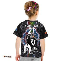 custom text and number magpies football naidoc week 2023 t shirt for our elders indigenous