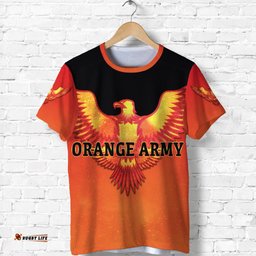 orange army t shirt cricket orangeAmazing Aussie
