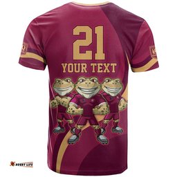 custom qld maroons cane toad t shirt queensland origin no3