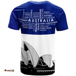 australia t shirt architectural attractions
