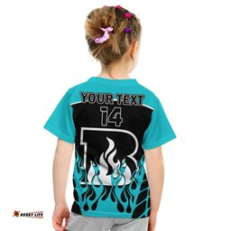 custom text and number brisbane heat cricket 2023 t shirt simple style