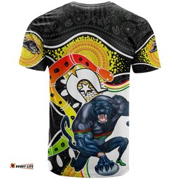panthers mascot nrl t shirt naidoc