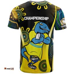 nrlw eels rugby t shirt custom eels womens rugby league with aboriginal dot painting player and number t shirtAmazing Aussie