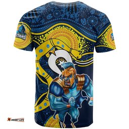 titans mascot nrl t shirt naidoc