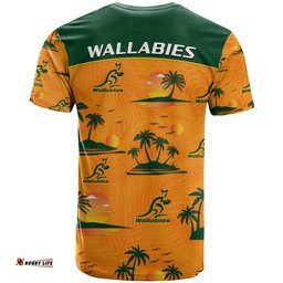 wallabies australian rugby t shirt hawaii style