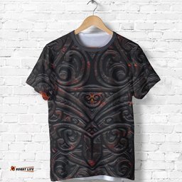 new zealand warriors rugby shirt maori tiki volcano t shirtAmazing Aussie