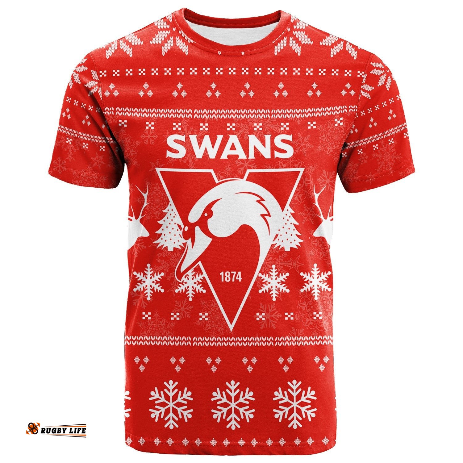 sydney swans t shirt christmas ugly style
