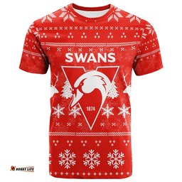 sydney swans t shirt christmas ugly style