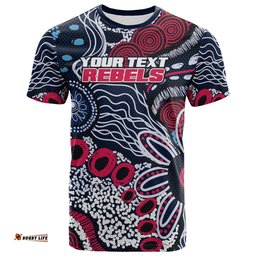 rebels rugby t shirt custom aboriginal rebels t shirt