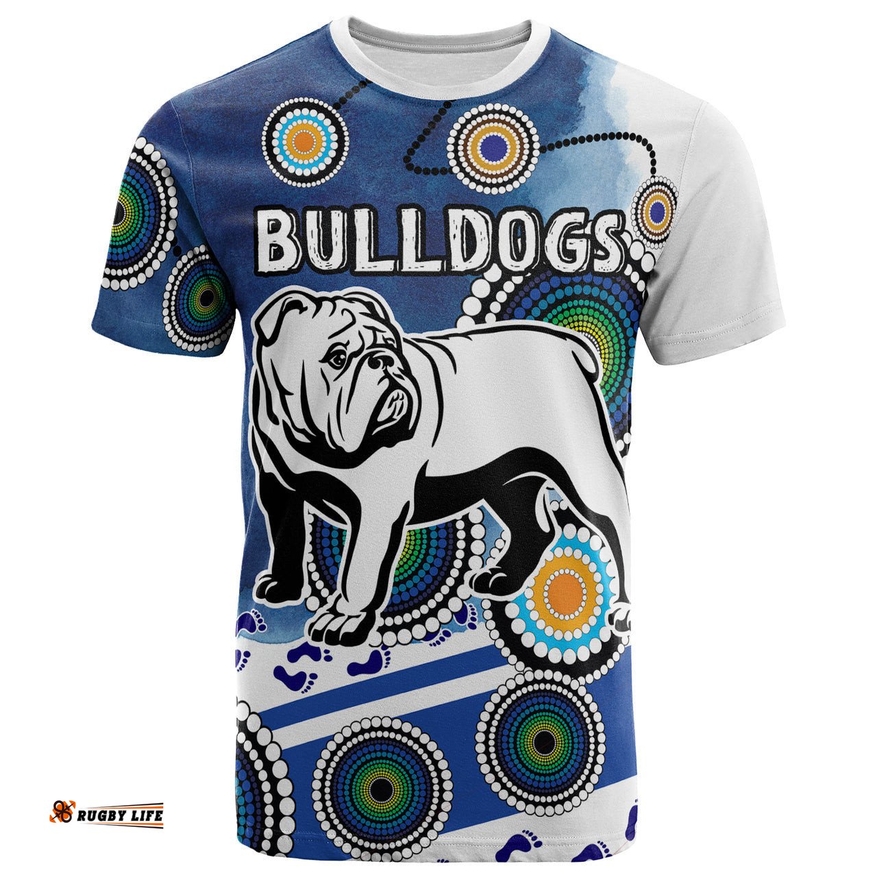 bulldogs rugby t shirt indigenous bulldogs rlt13