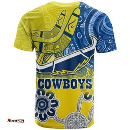 cowboys rugby t shirt aboriginal boomerang go premiers north queensland