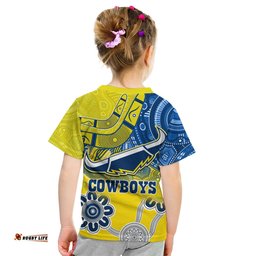 cowboys rugby t shirt aboriginal boomerang go premiers north queensland