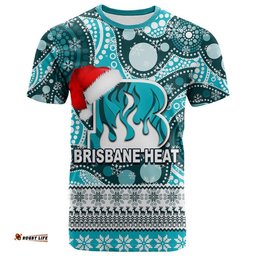 brisbane heat christmas mix aboriginal t shirt
