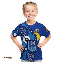 blues rugby naidoc 2023 t shirt nsw for our elders indigenous art