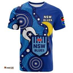 blues rugby naidoc 2023 t shirt nsw for our elders indigenous art