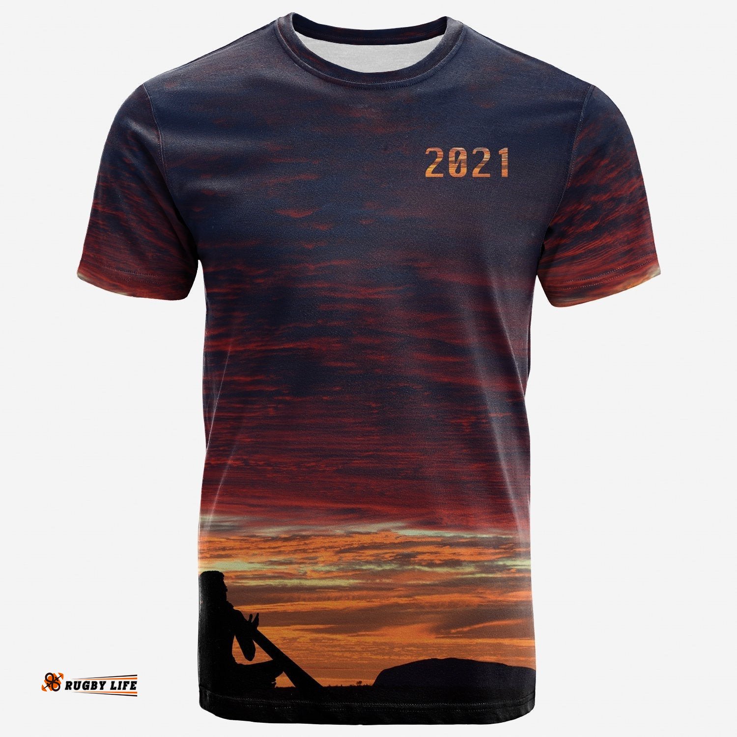 australia t shirt uluru sky view 2021