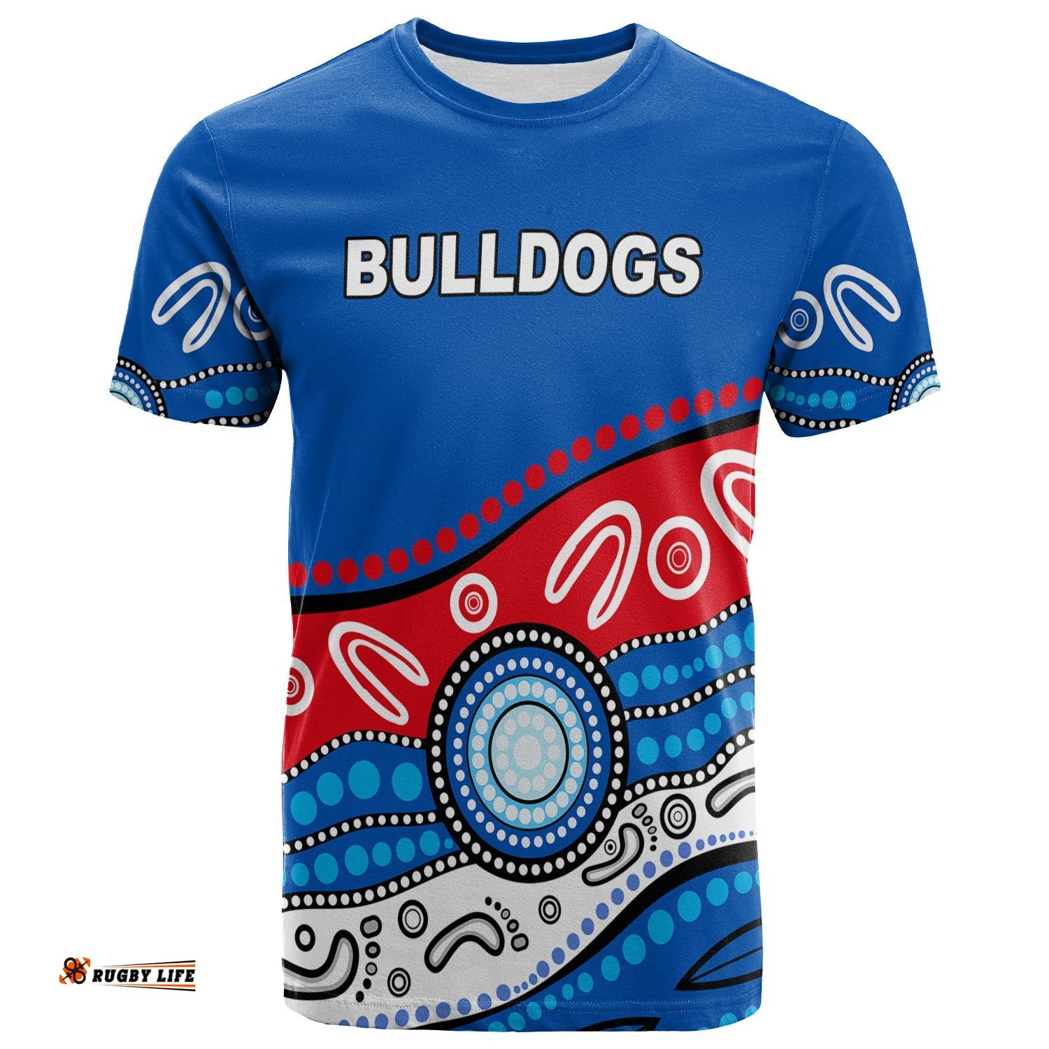 bulldogs indigenous t shirt western