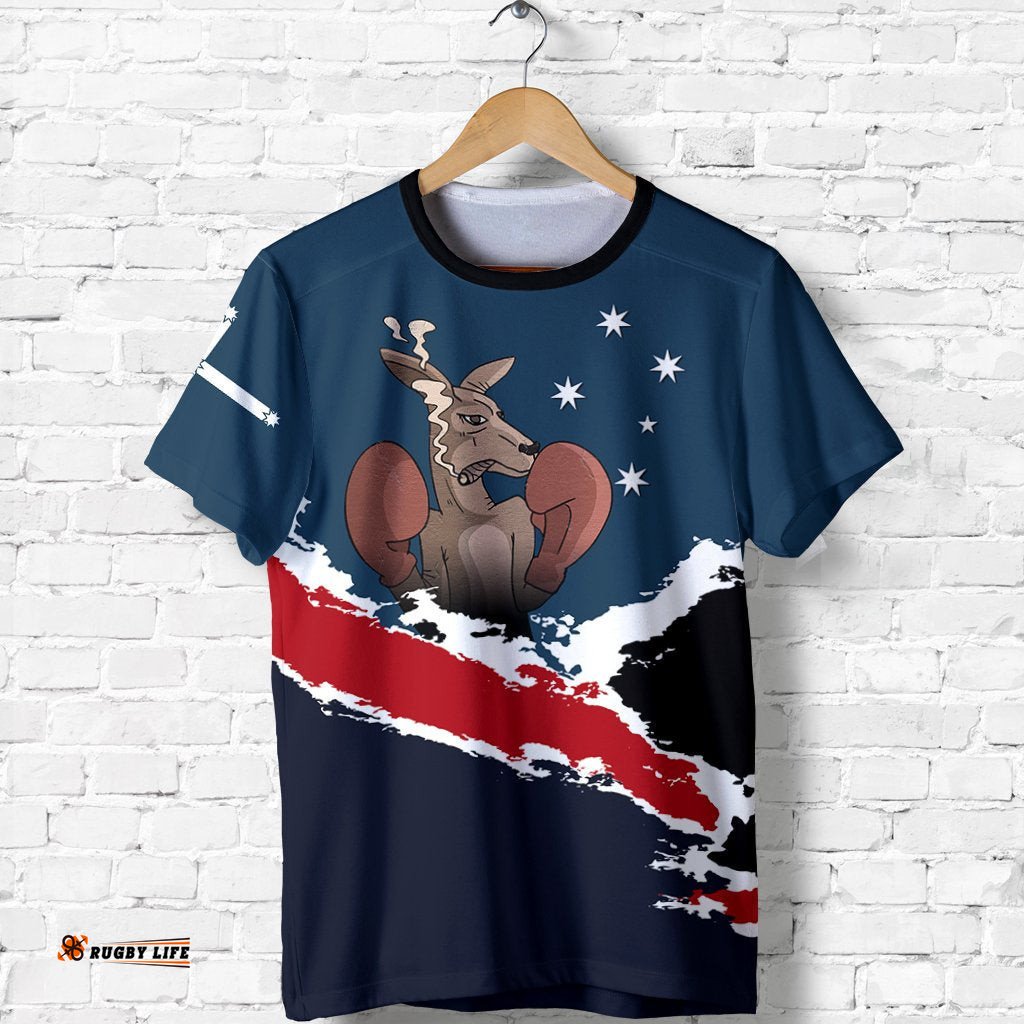 t shirt kangaroo t shirt southern cross australia unisex
