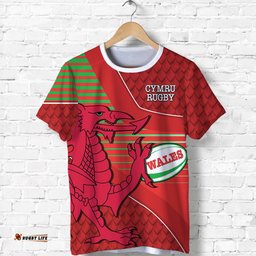 wales rugby t shirt dragon special cymru