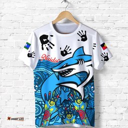 sharks naidoc week t shirt cronulla