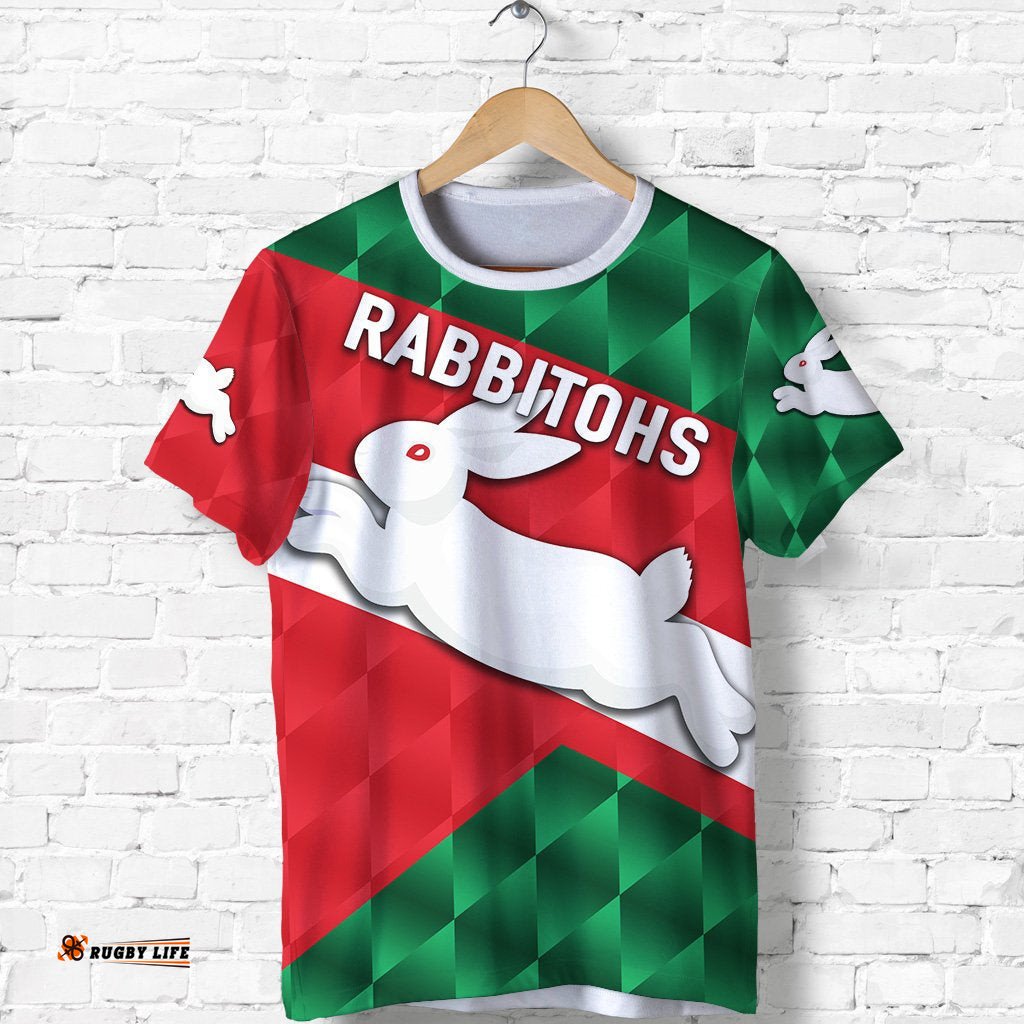 rabbitohs t shirt sporty style