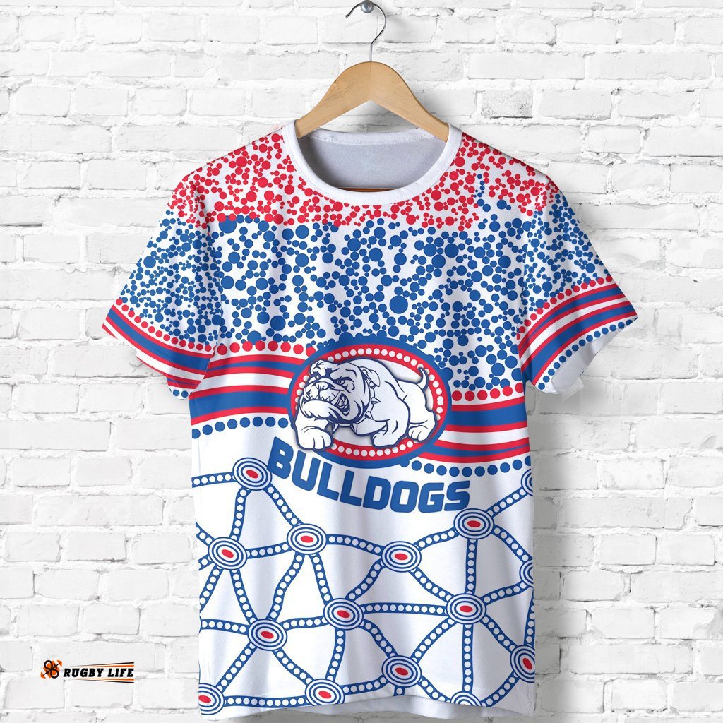 western bulldogs t shirt indigenous