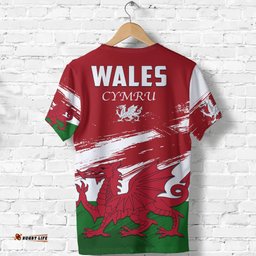 wales cymru rugby t shirt grunge style