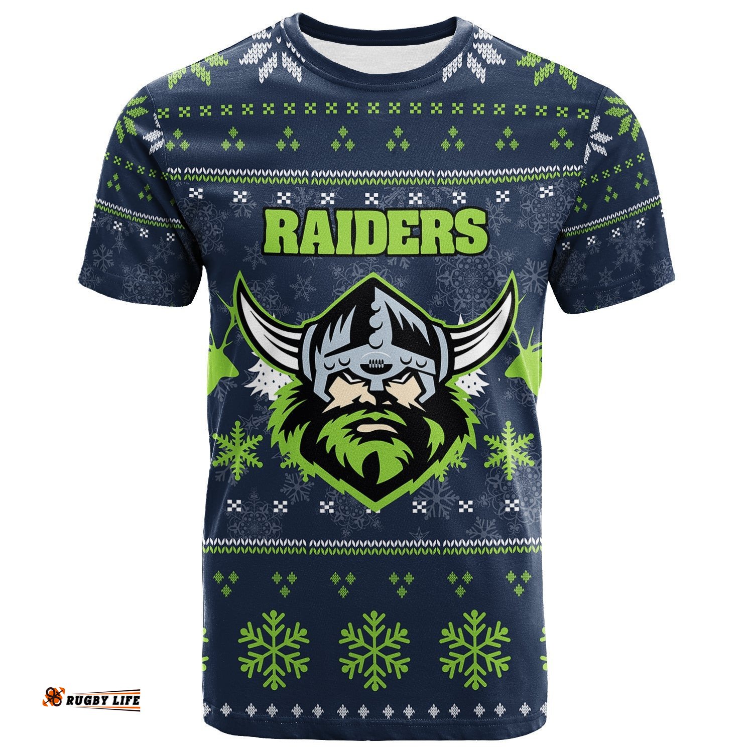 canberra raiders t shirt christmas ugly style