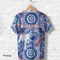 western t shirt bulldogs simple indigenous