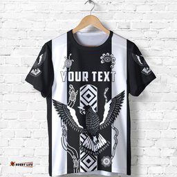 custom personalised pies indigenous t shirt collingwood
