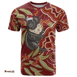 australia santa koala t shirt aboriginal style
