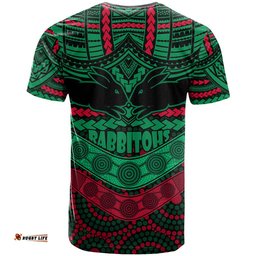 rabbitohs rugby t shirt polynesian and aboriginal special version
