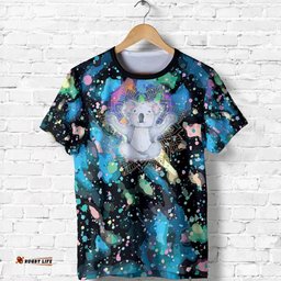 t shirt koala t shirt meditating unisex