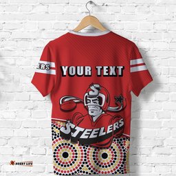 custom personalised illawarra steelers t shirt bring back indigenous