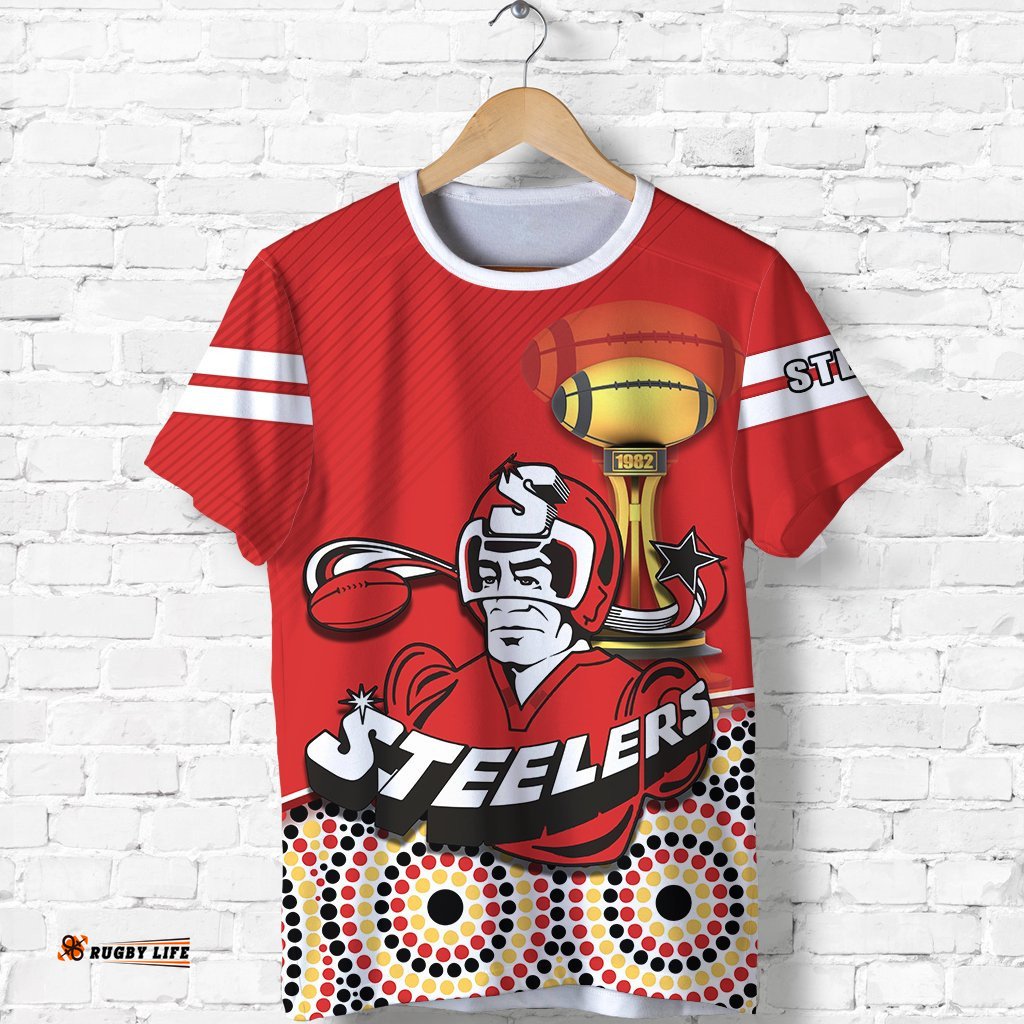 custom personalised illawarra steelers t shirt bring back indigenous