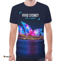 t shirt sydney opera t shirt midnight color art unisex