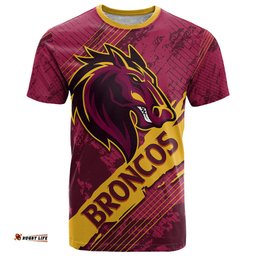 custom brisbane broncos t shirt nrl angry broncos