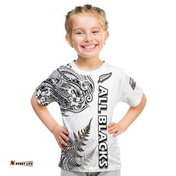 custom personalised new zealand silver fern rugby t shirt maori ethics style