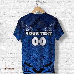 custom personalised maori aotearoa manaia t shirt simple sport style