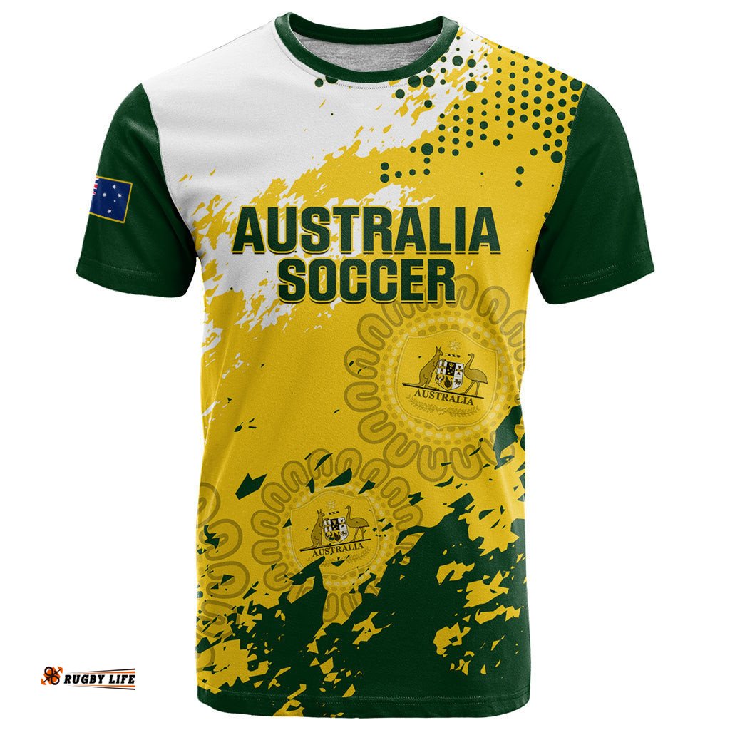 australia soccer t shirt til its done matildas 2024 happy 46th anniversary