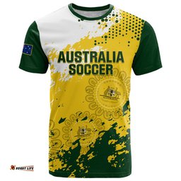 australia soccer t shirt til its done matildas 2024 happy 46th anniversary