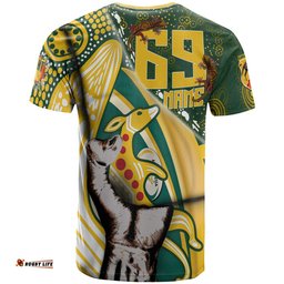 australian kangaroos rugby patronage t shirt custom the kangaroos bloods in my veins indigenous aboriginal t shirt