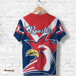 australia roosters t shirt rugby