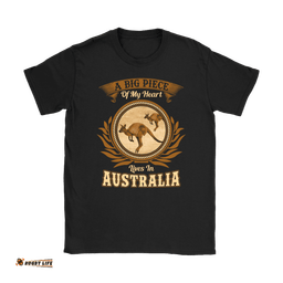 t shirt kangaroo t shirt a big piece unisex