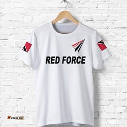 custom personalised trinidad and tobago cricket red force t shirt special style