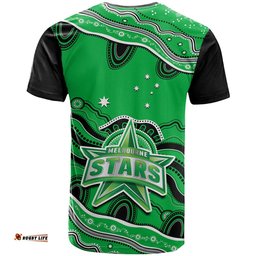 stars cricket t shirt melbourne aboriginal painting