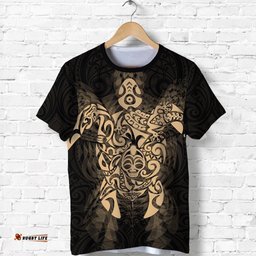 new zealand maori shirt wairua tattoo turtle t shirt goldAmazing Aussie
