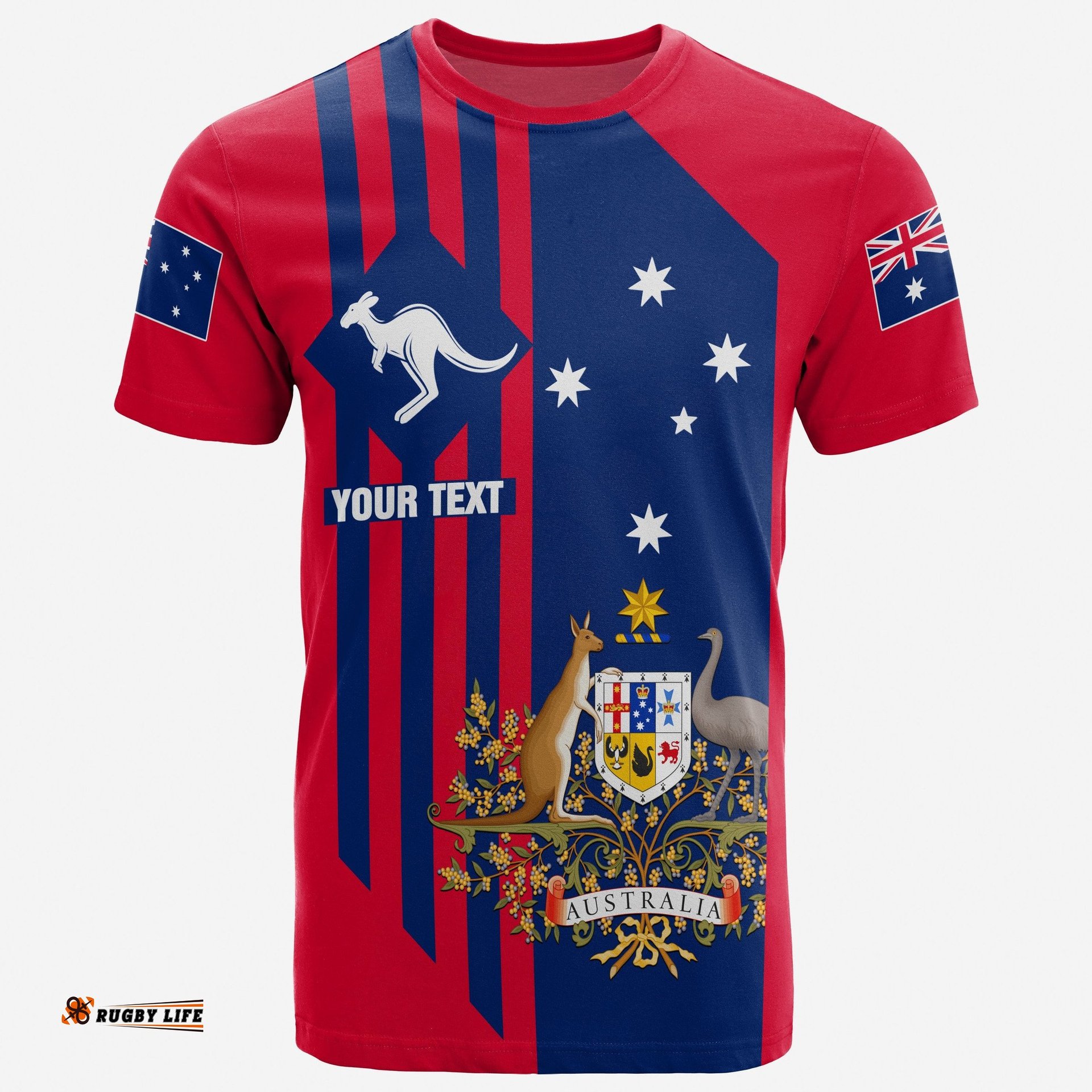 custom t shirts australia kangaroo sign