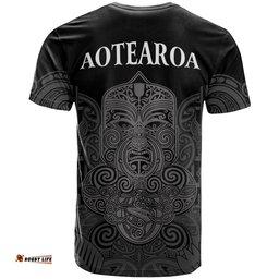 new zealand tiki rugby t shirt nz maori koru pattern ver01