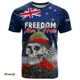 new zealand anzac day t shirt freedom aint free lt05Amazing Aussie